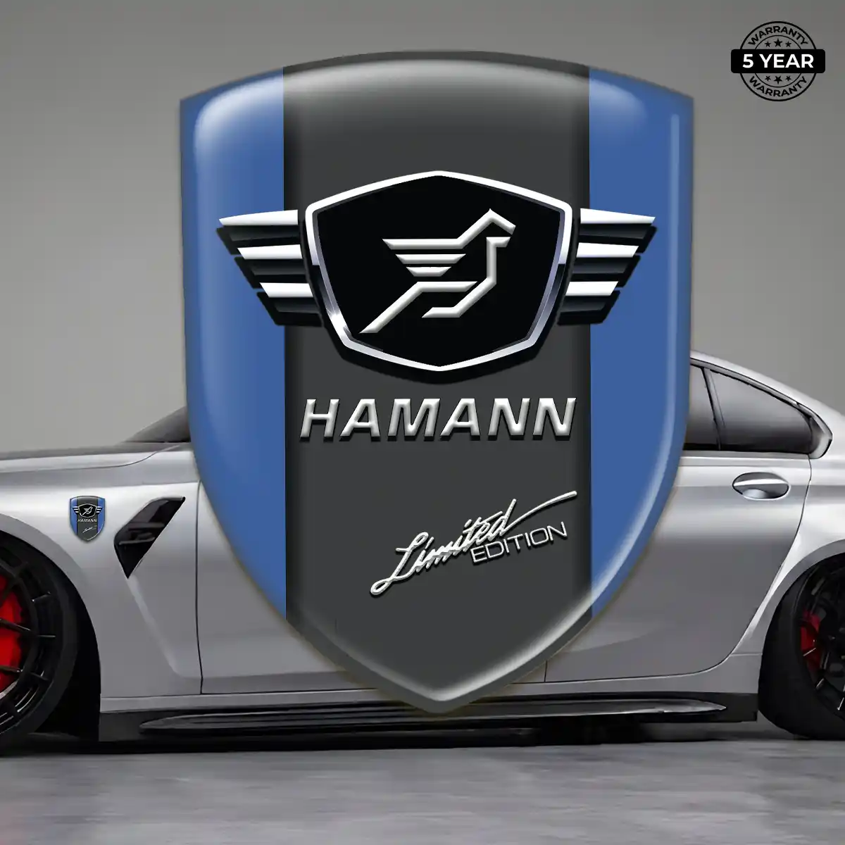Hamman Emblem Badge Logo Refined Design