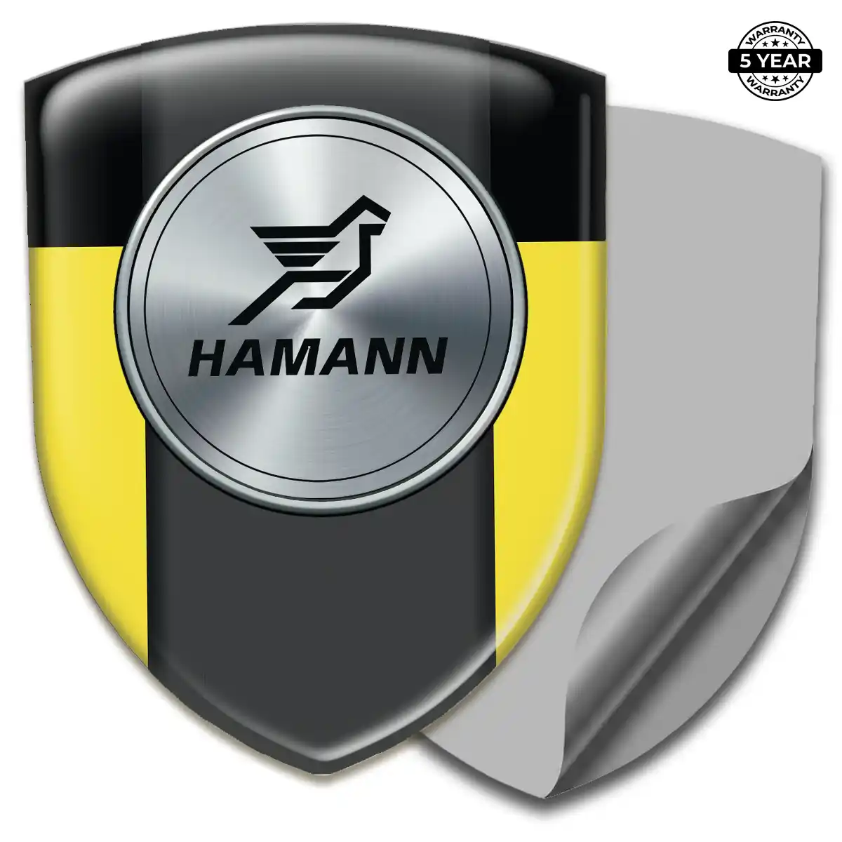 Hamman Emblem Badge Logo Sleek Style