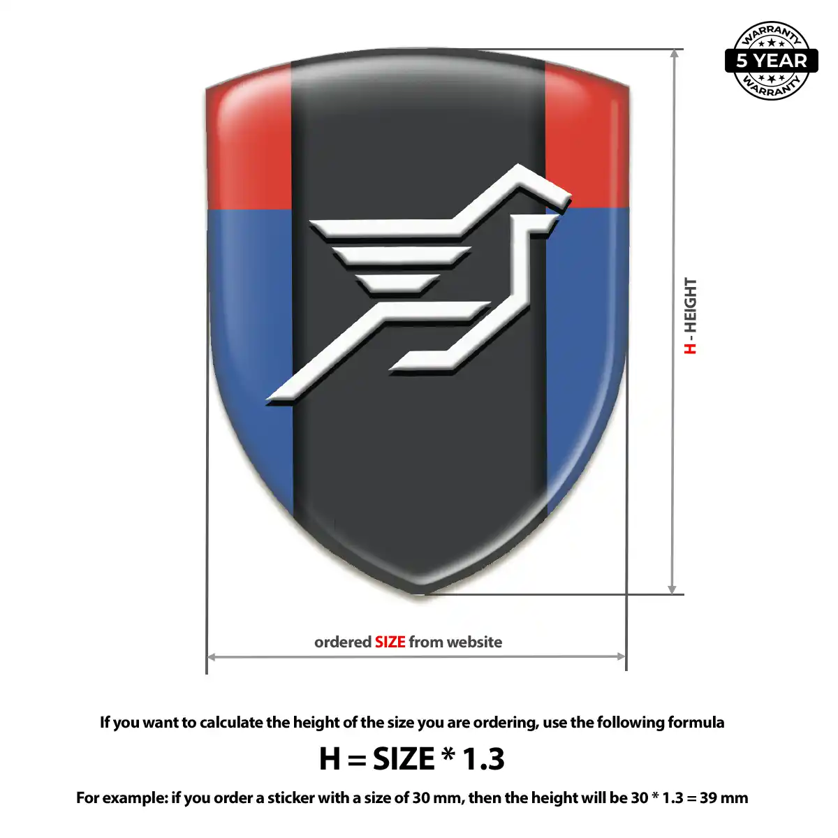 Hamman Emblem Badge Performance Style