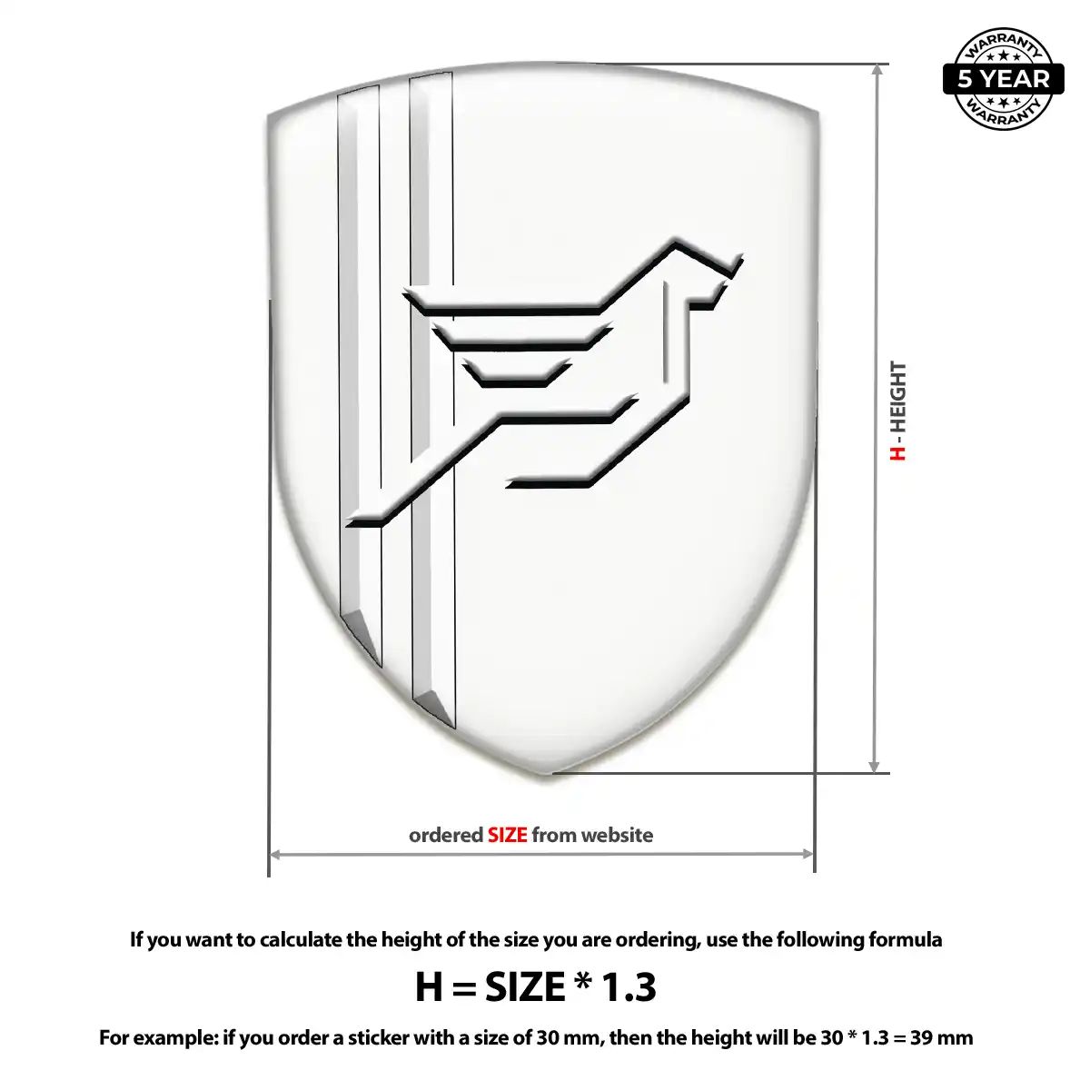 Hamman Emblem Badge Prime Quality