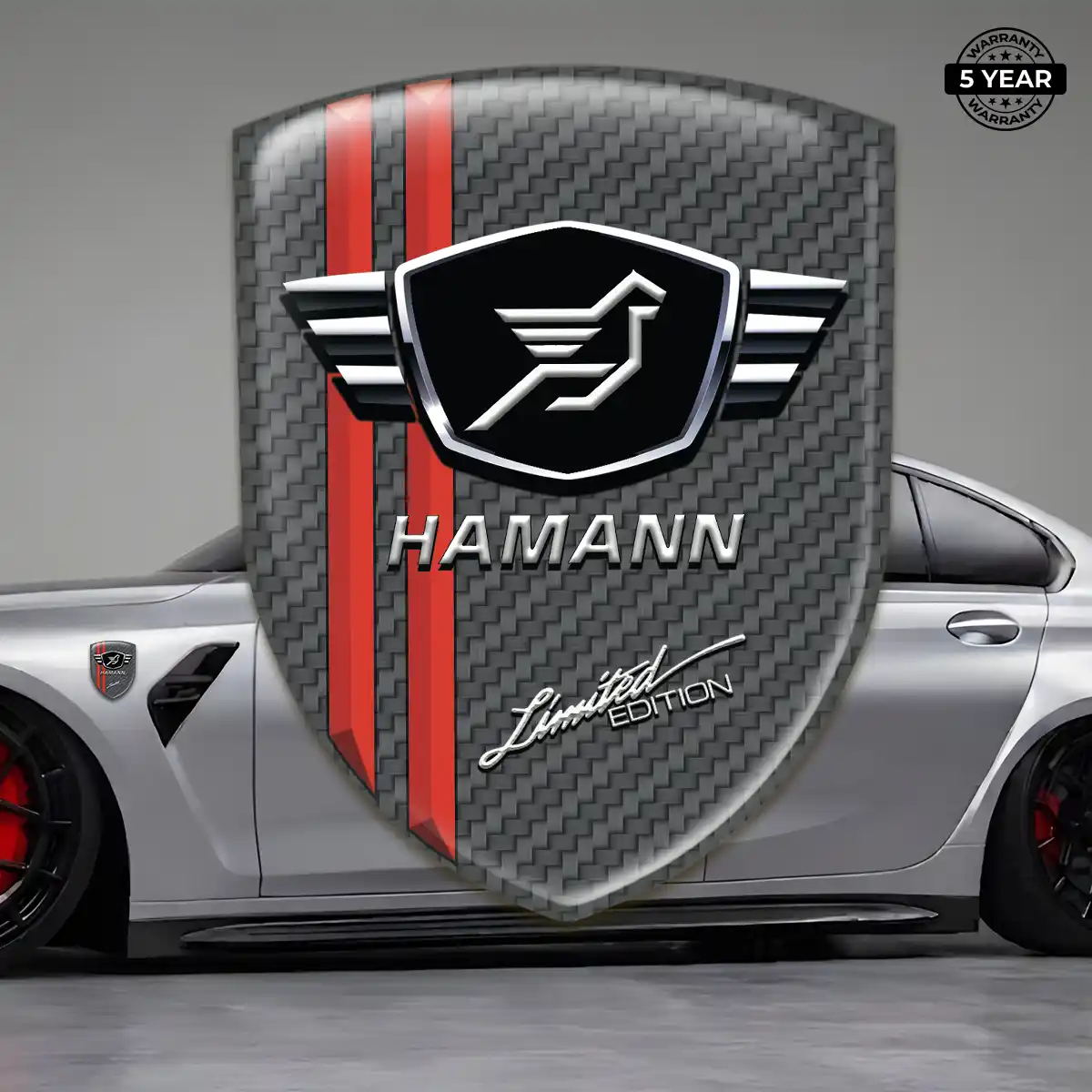 Hamman Emblem Badge Refined Design
