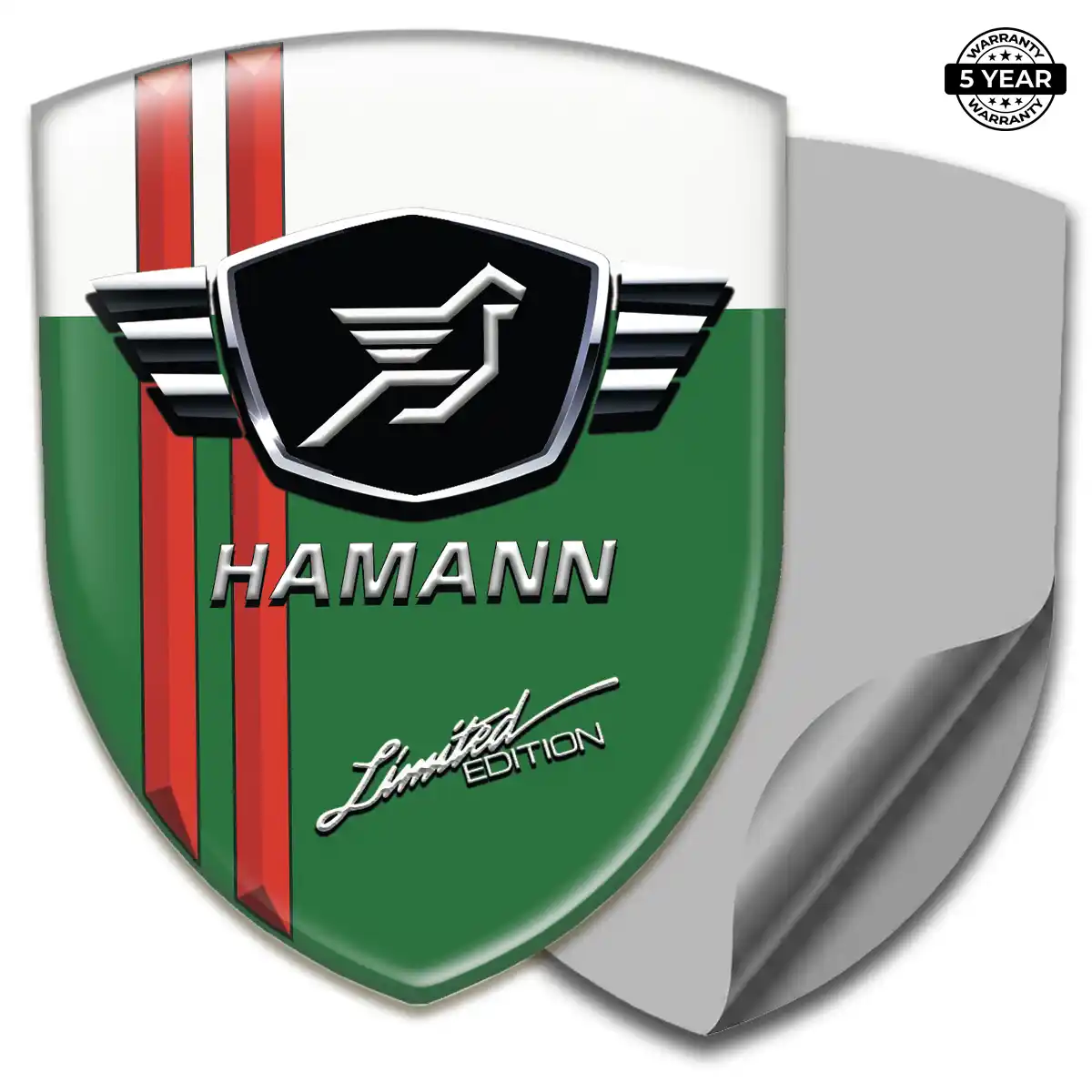 Hamman Emblem Badge Resin Luxe