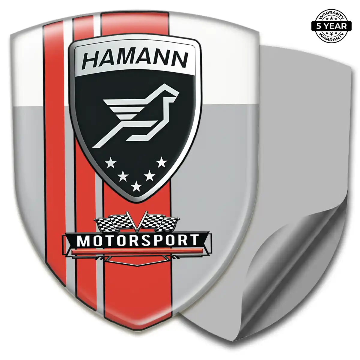 Hamman Emblem Badge Sleek Style
