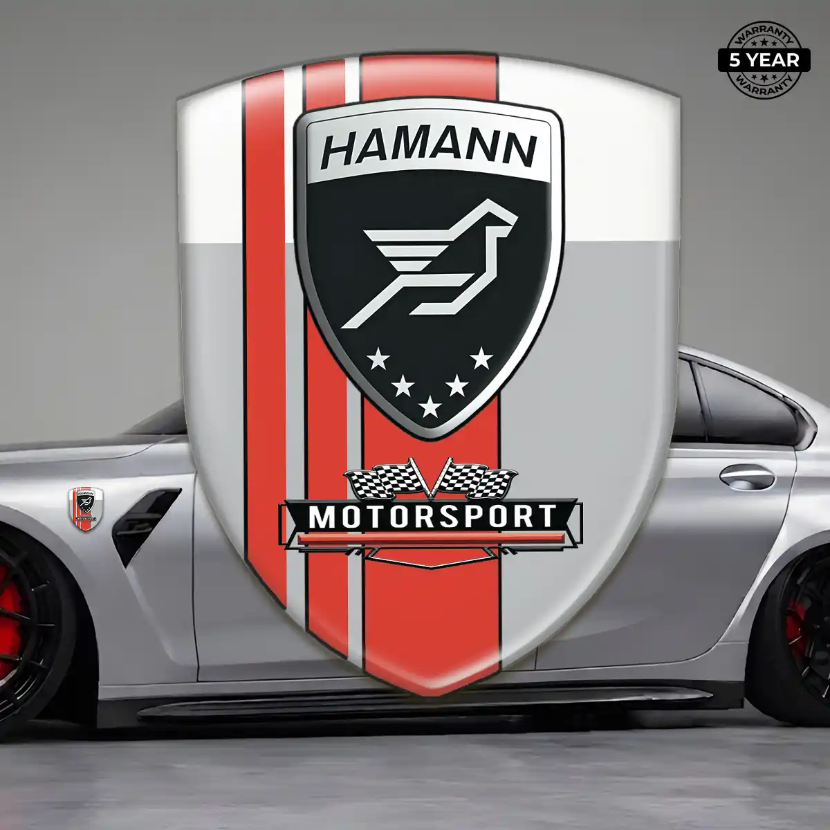 Hamman Emblem Badge Sleek Style