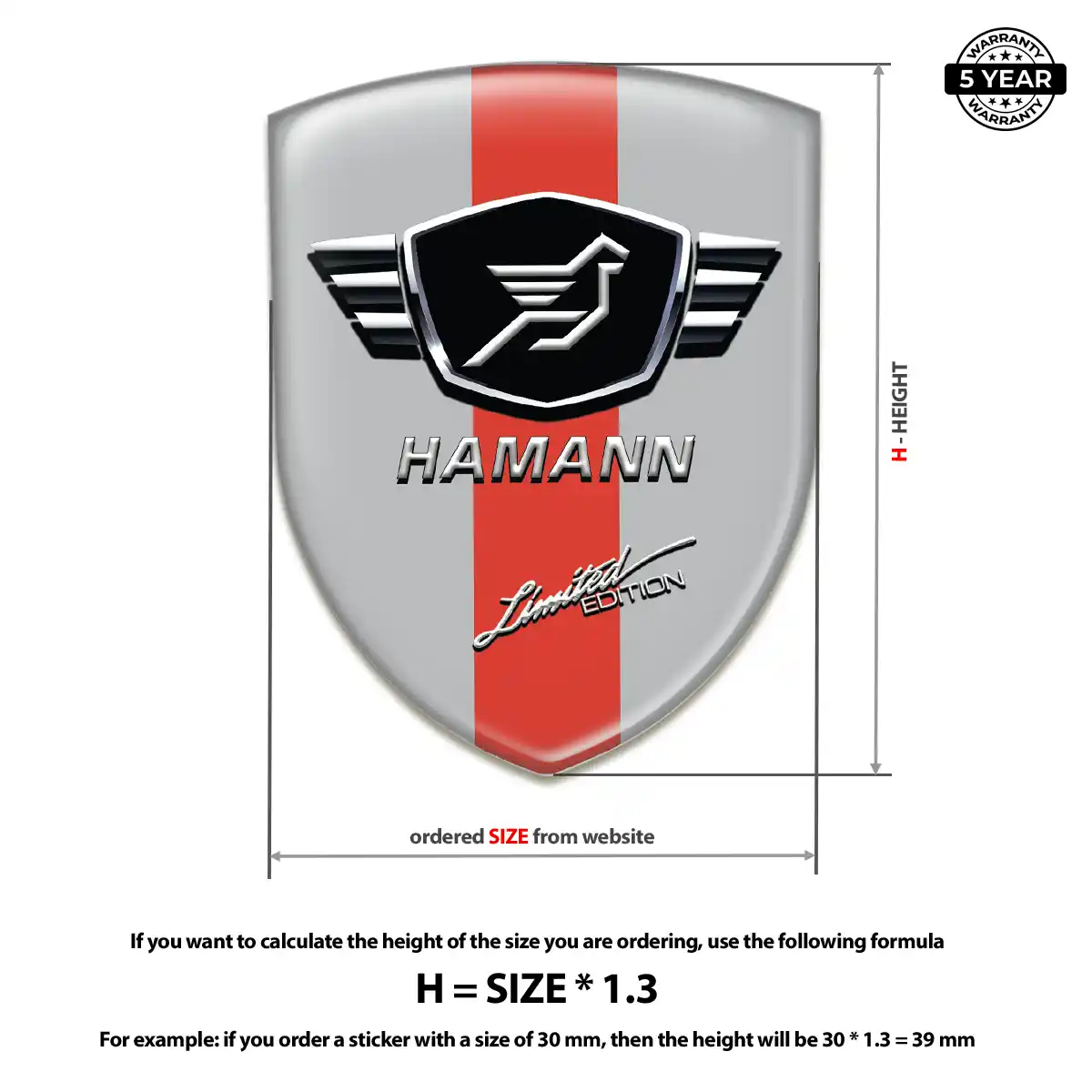 Hamman Emblem Crest Elite Finish
