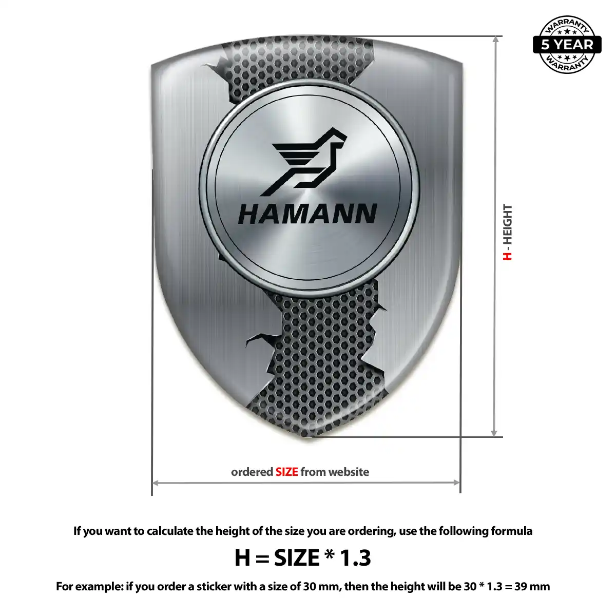 Hamman Emblem Crest Prestige Line