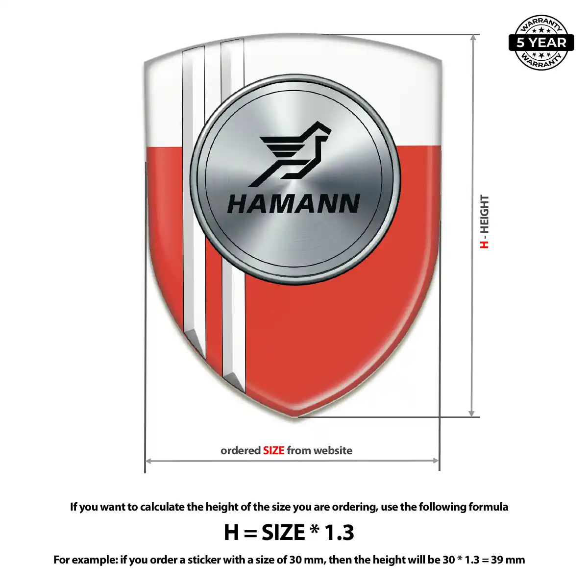 Hamman Emblem Crest Prime Quality