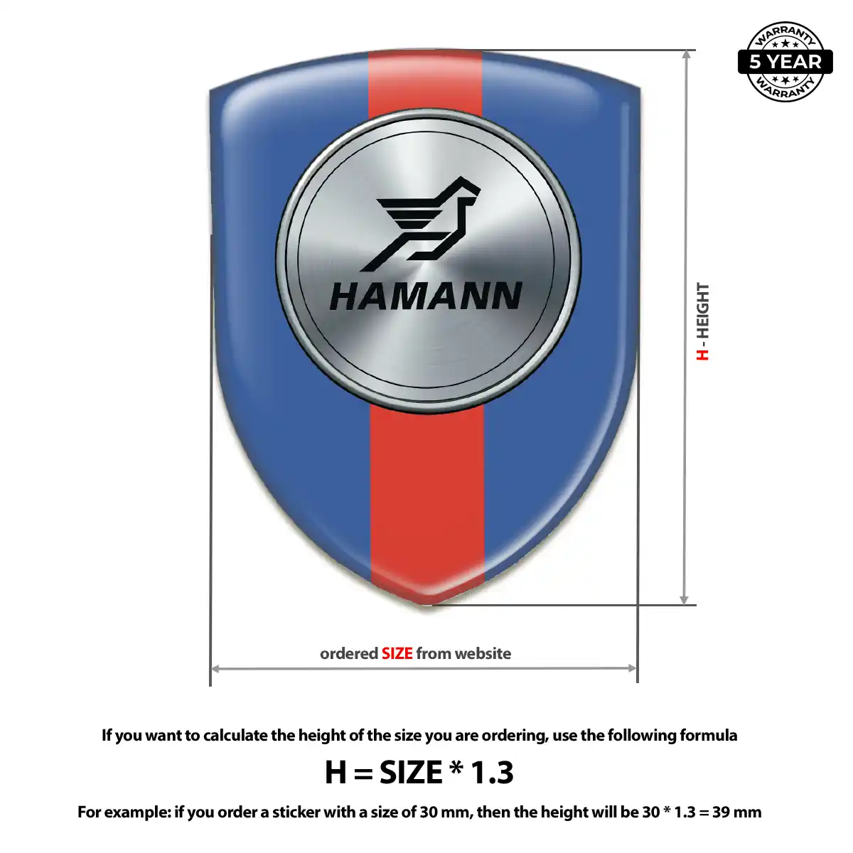 Hamman Emblem Crest Refined Design