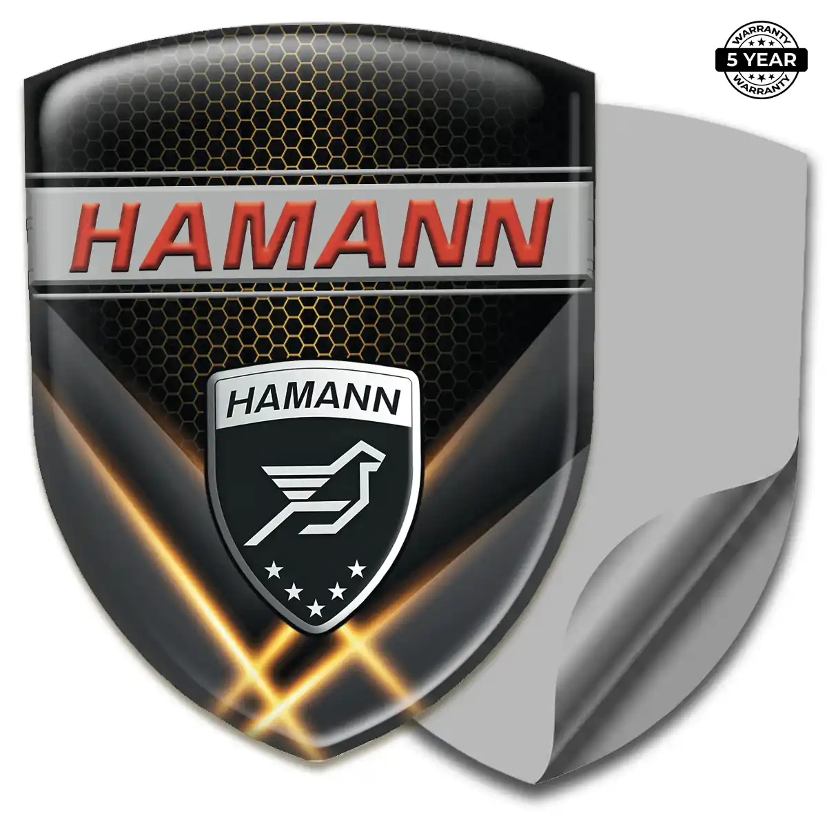 Hamman Emblem Domed Badge Elite Edition