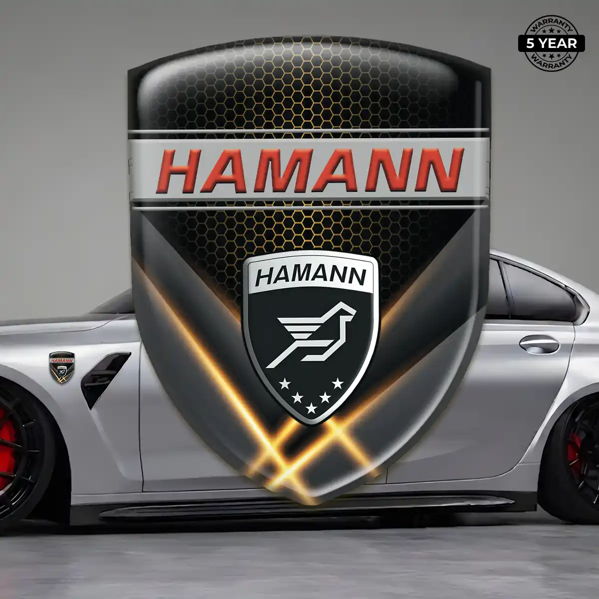 Hamman Emblem Domed Badge Elite Edition