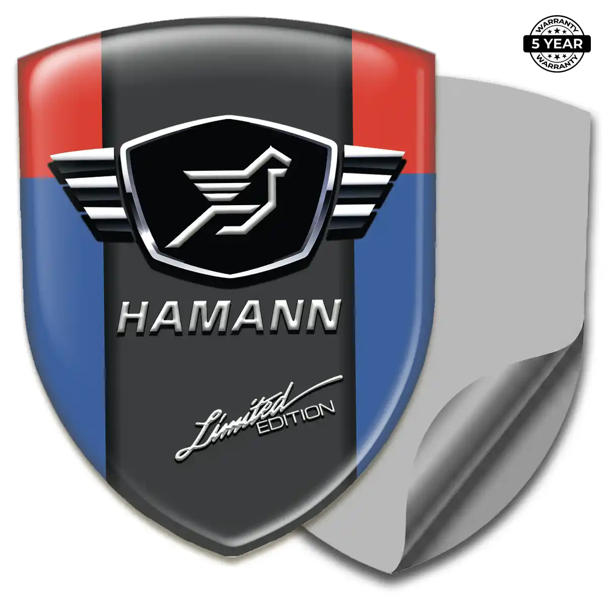 Hamman Emblem Domed Badge Exterior Luxe