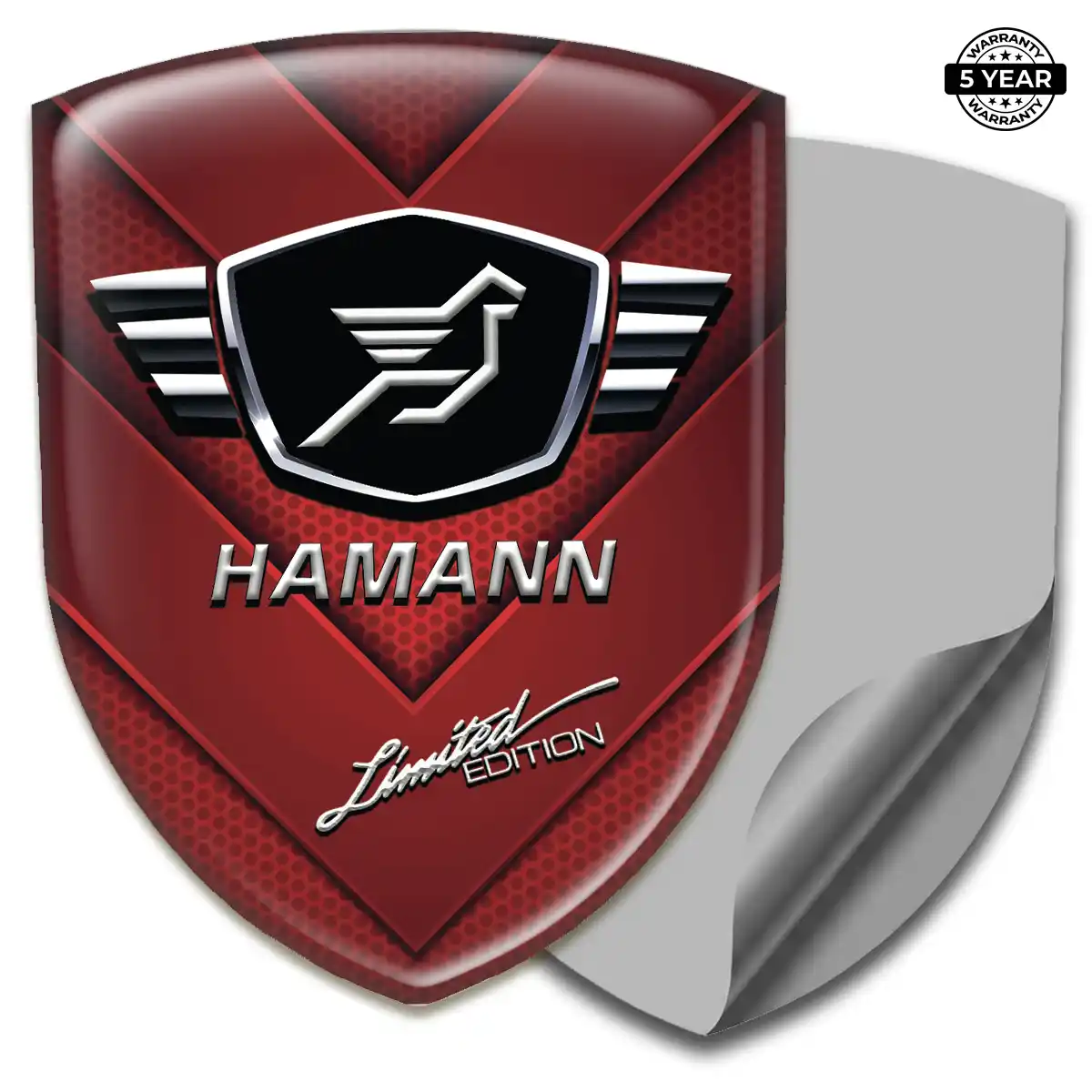 Hamman Emblem Domed Badge Prestige Line