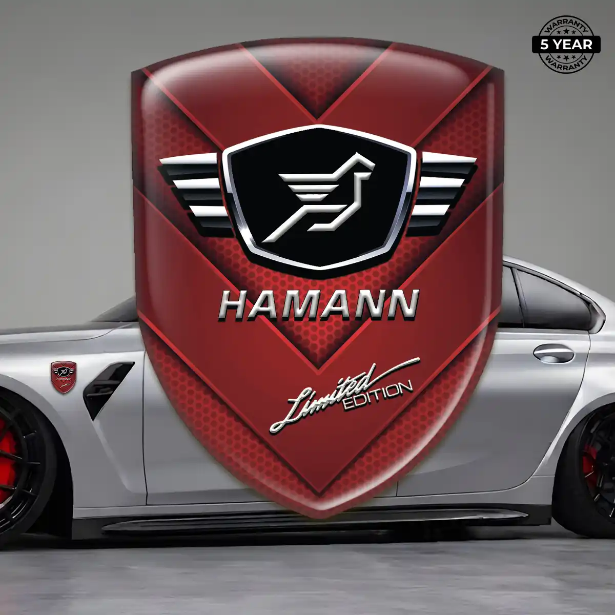 Hamman Emblem Domed Badge Prestige Line
