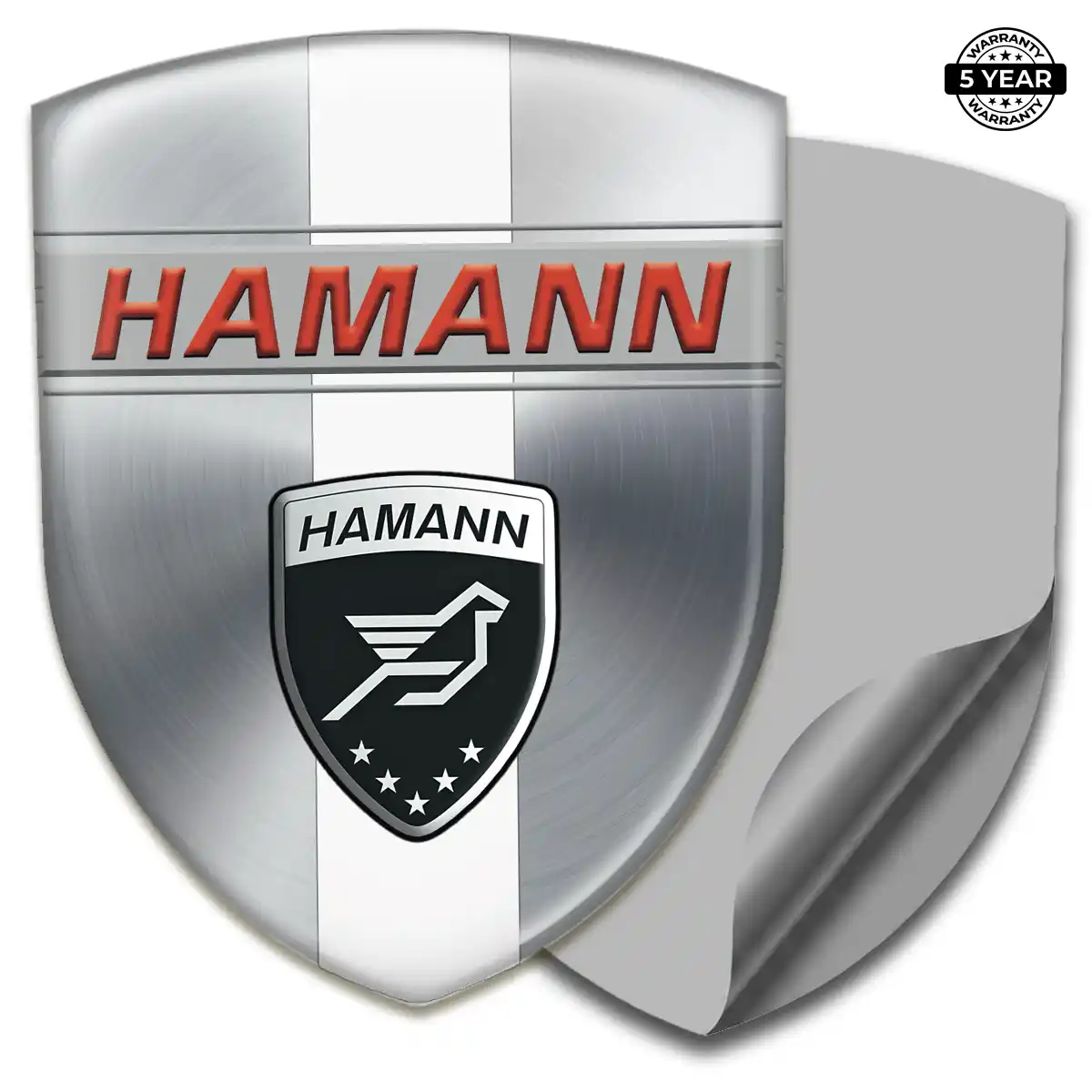Hamman Emblem Domed Badge Resin Elite