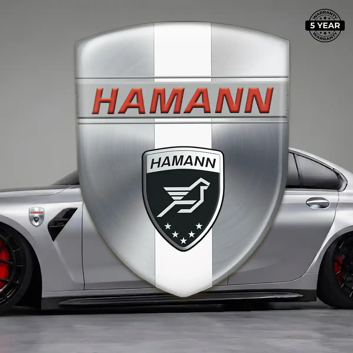 Hamman Emblem Domed Badge Resin Elite