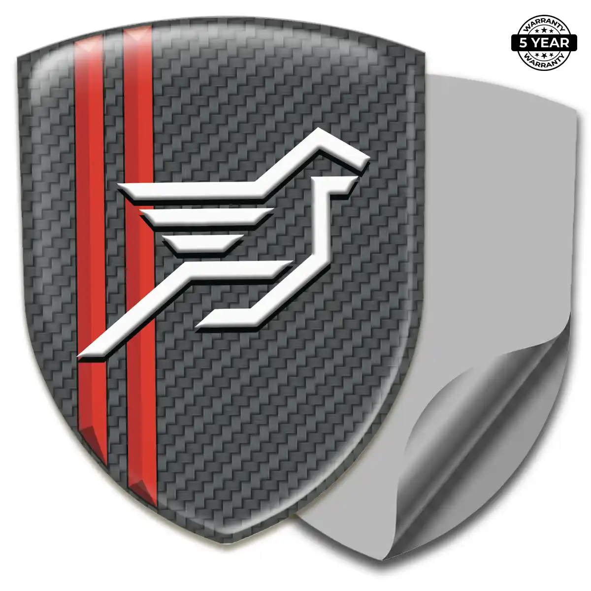 Hamman Emblem Domed Badge Resin Luxe