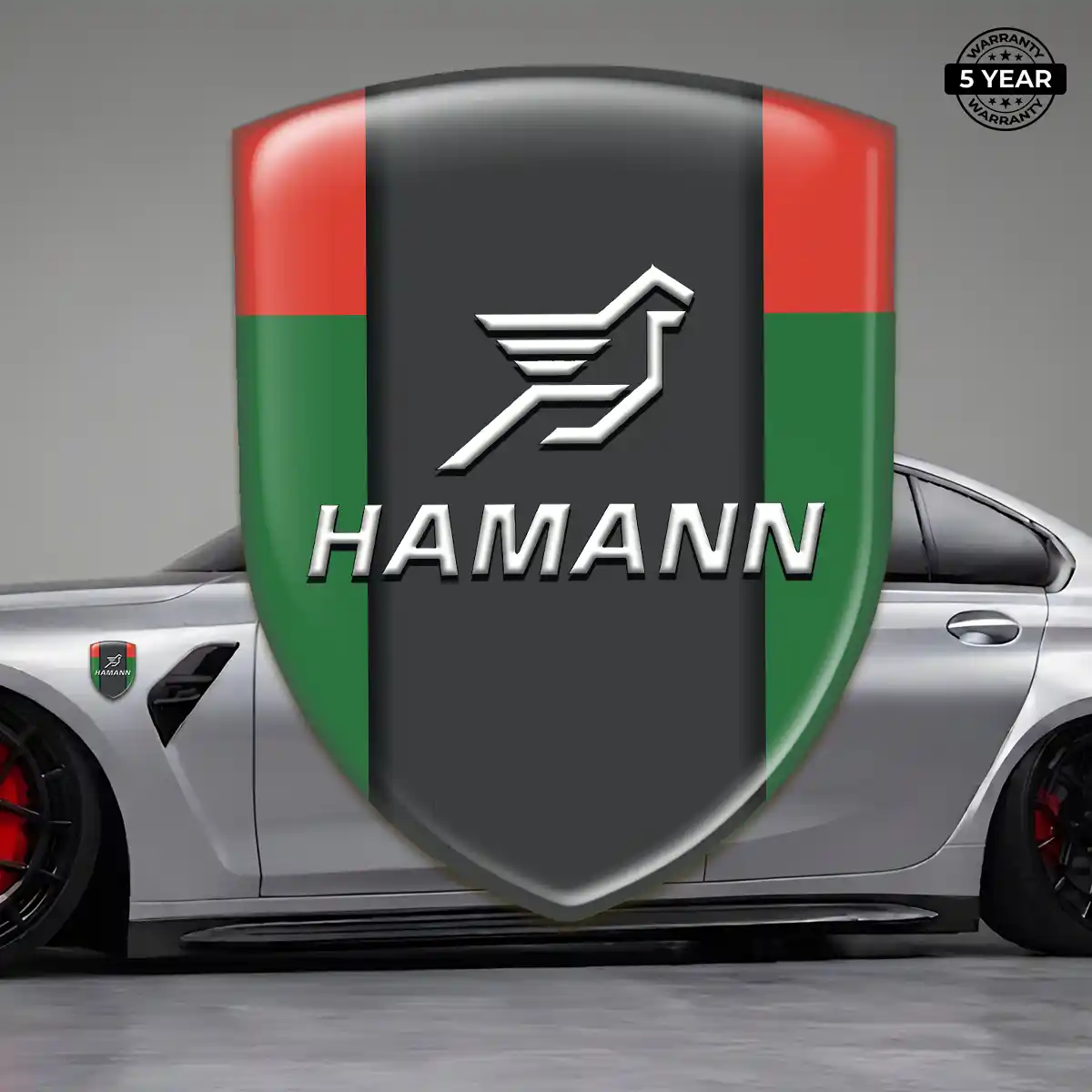 Hamman Emblem Domed Badge Sport Tuning
