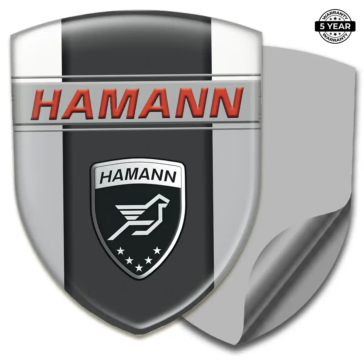 Hamman Emblem Domed Badge Street Tuning