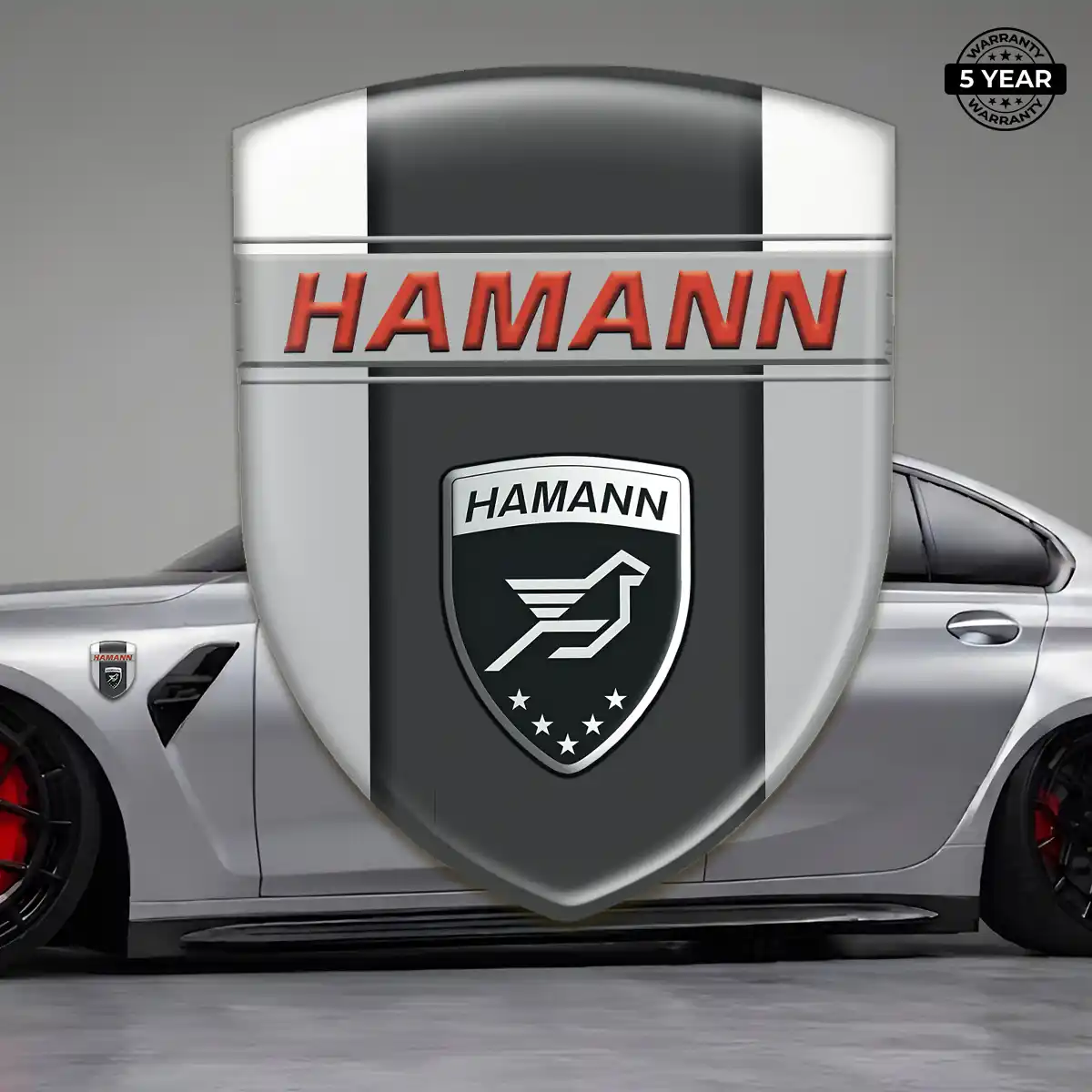Hamman Emblem Domed Badge Street Tuning