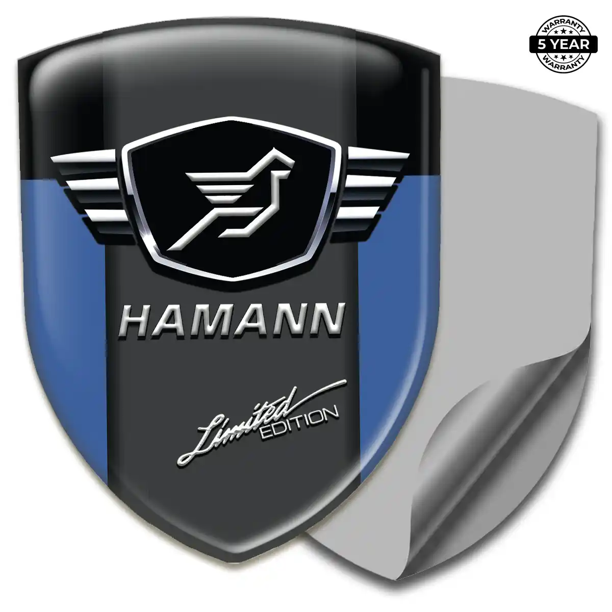 Hamman Emblem Domed Badge Superior Craft