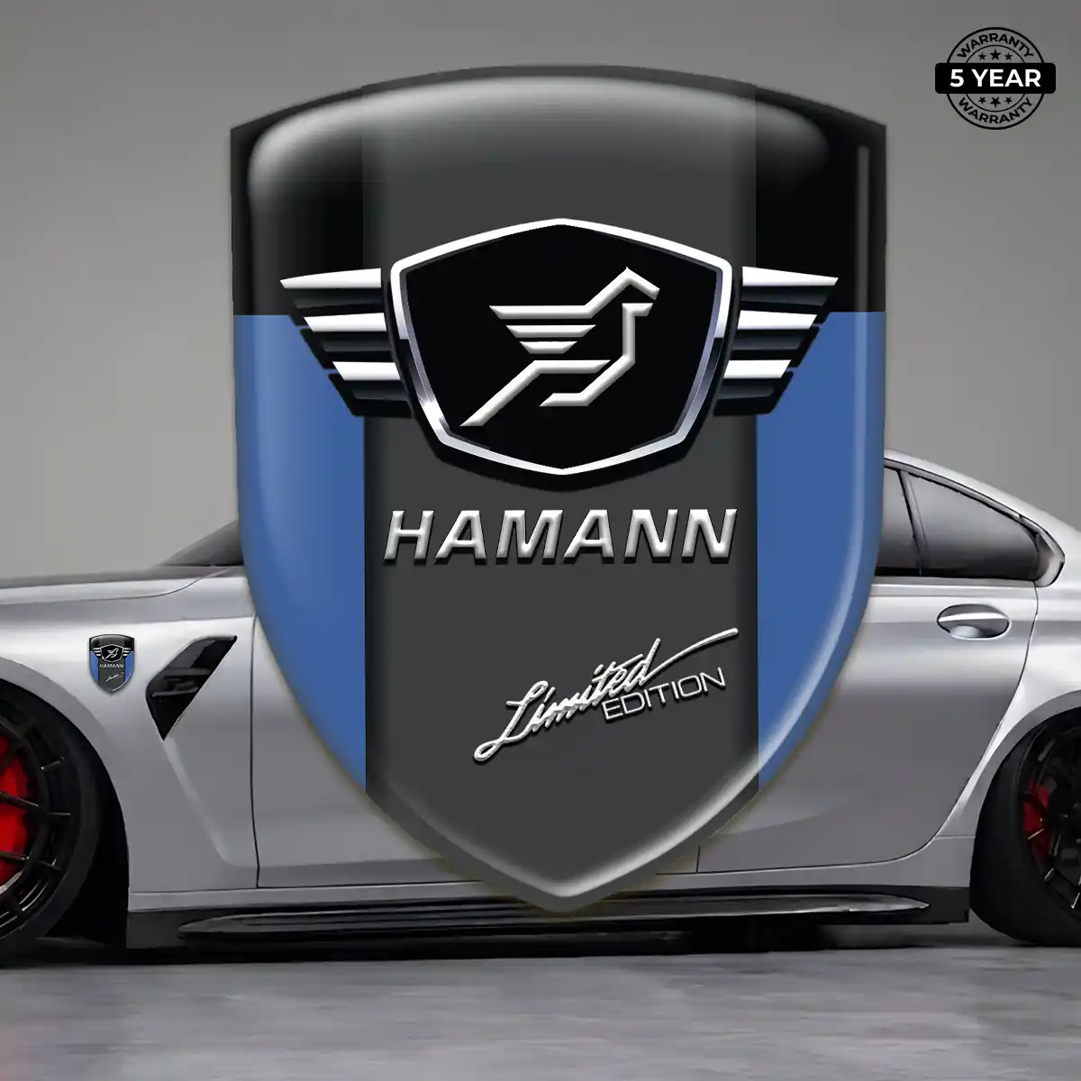 Hamman Emblem Domed Badge Superior Craft