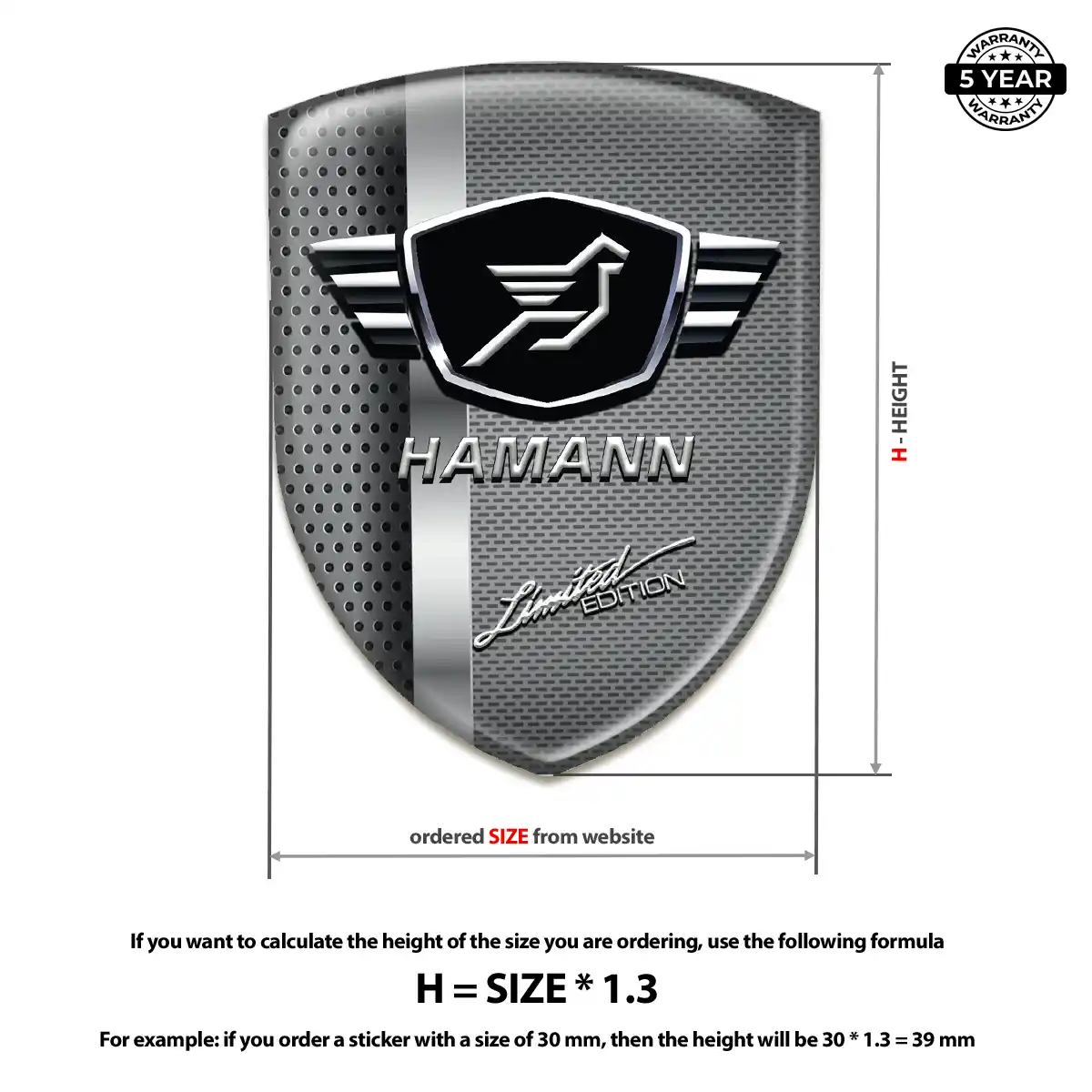 Hamman Emblem Logo Auto Tuning