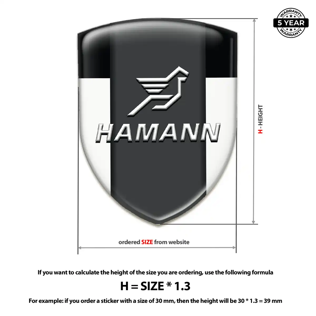 Hamman Emblem Logo Badge Deluxe Edition