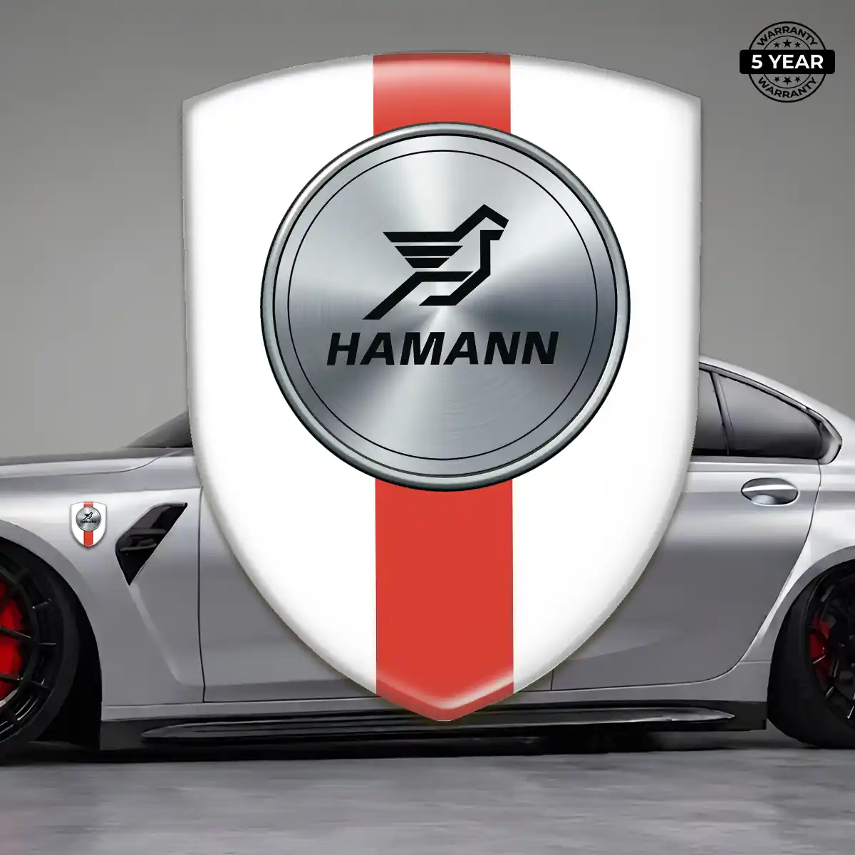 Hamman Emblem Logo Badge Elite Finish