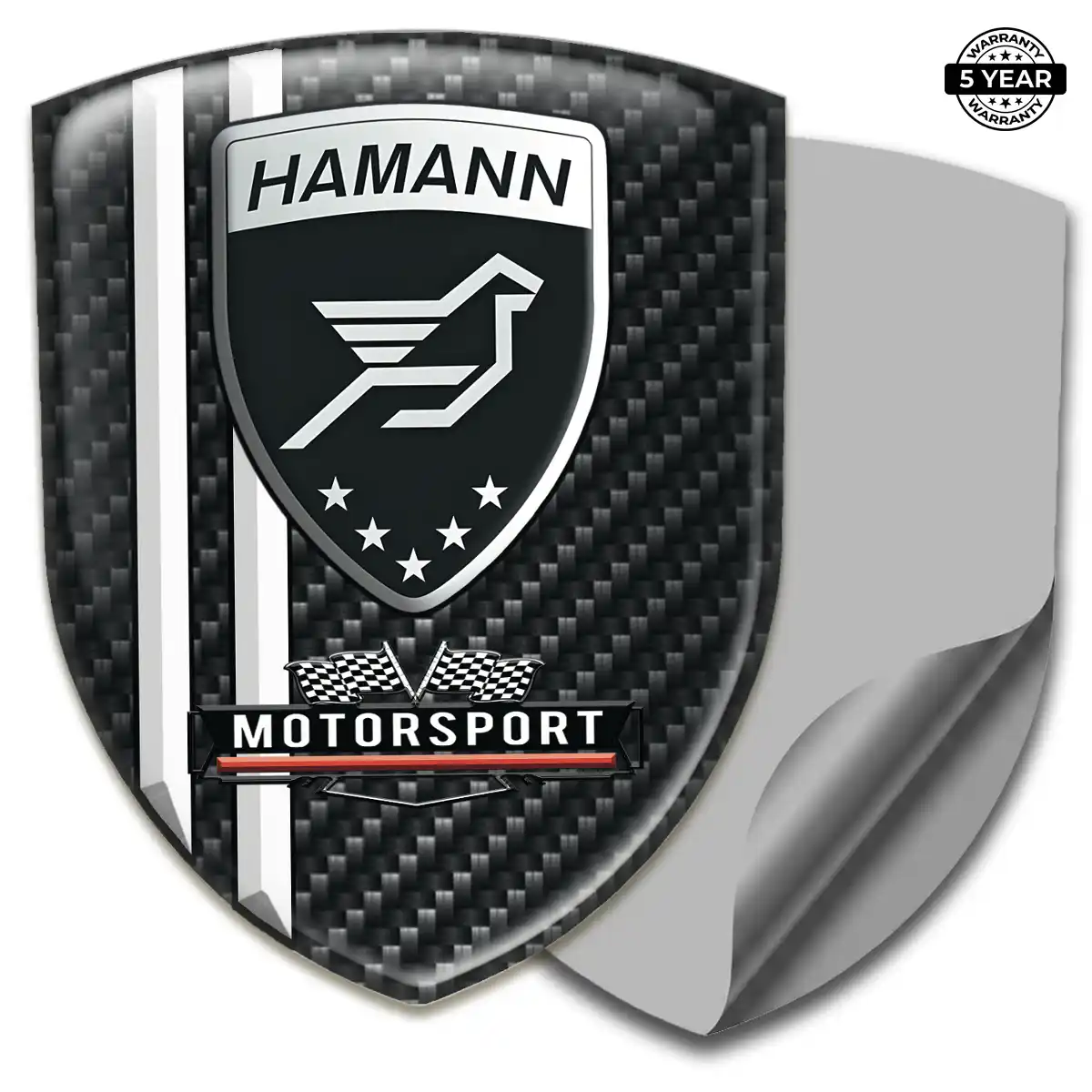 Hamman Emblem Logo Badge Exterior Luxe
