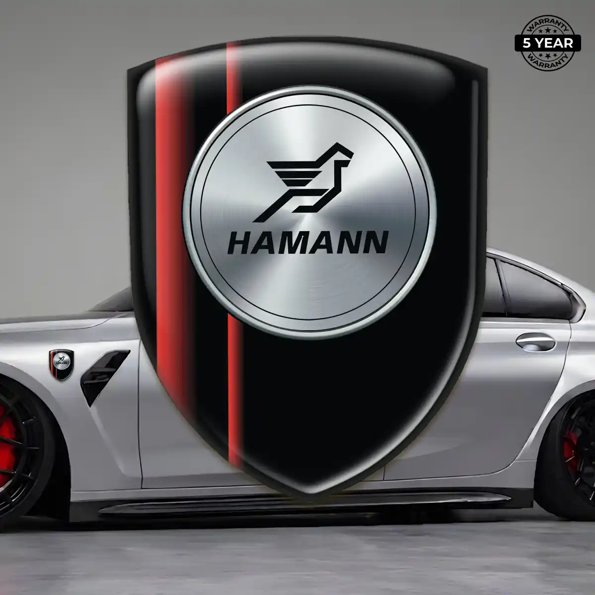 Hamman Emblem Logo Badge Interior Luxe