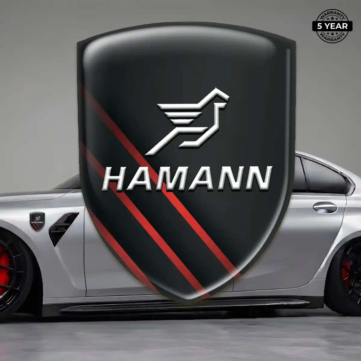 Hamman Emblem Logo Badge Outer Style