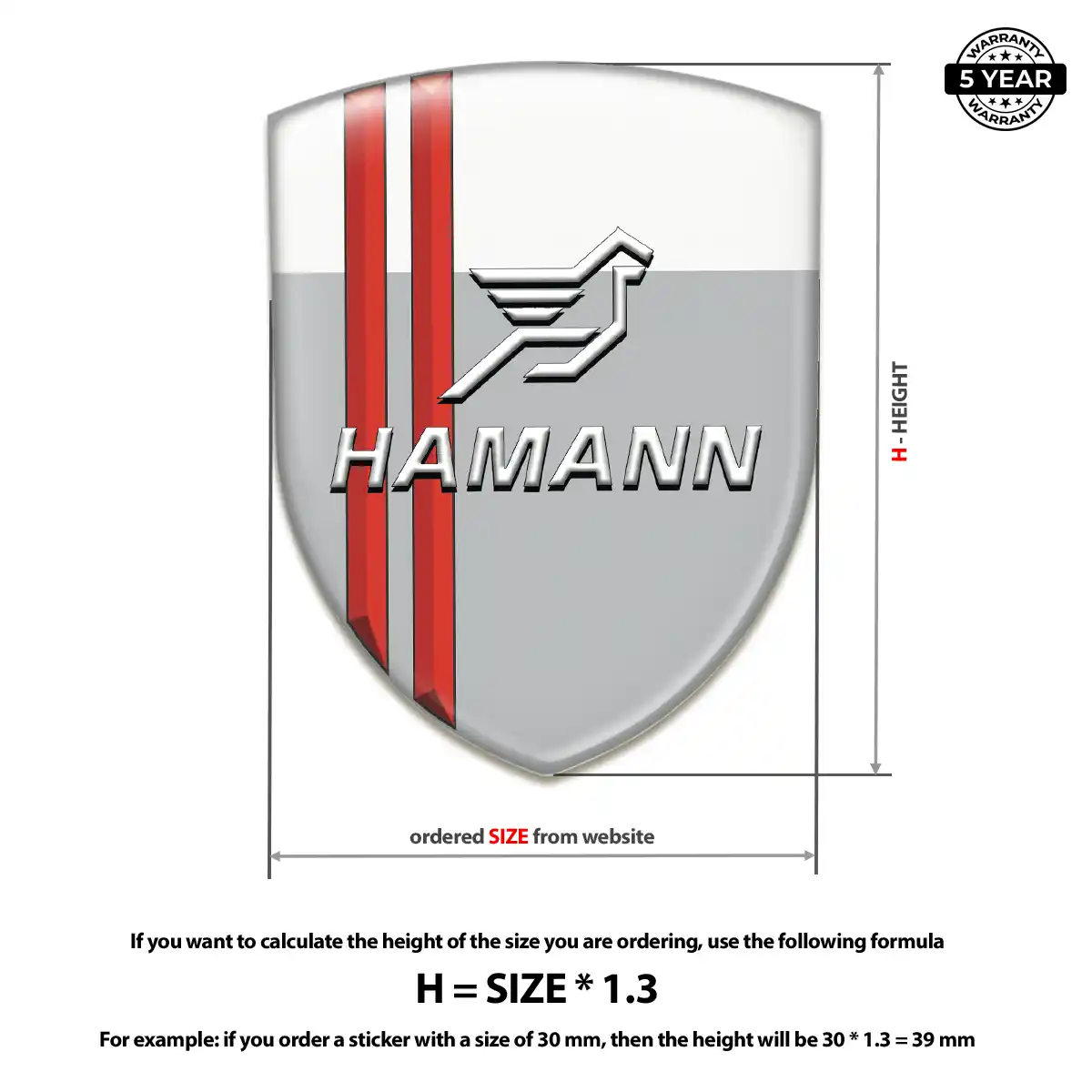 Hamman Emblem Logo Badge Refined Design