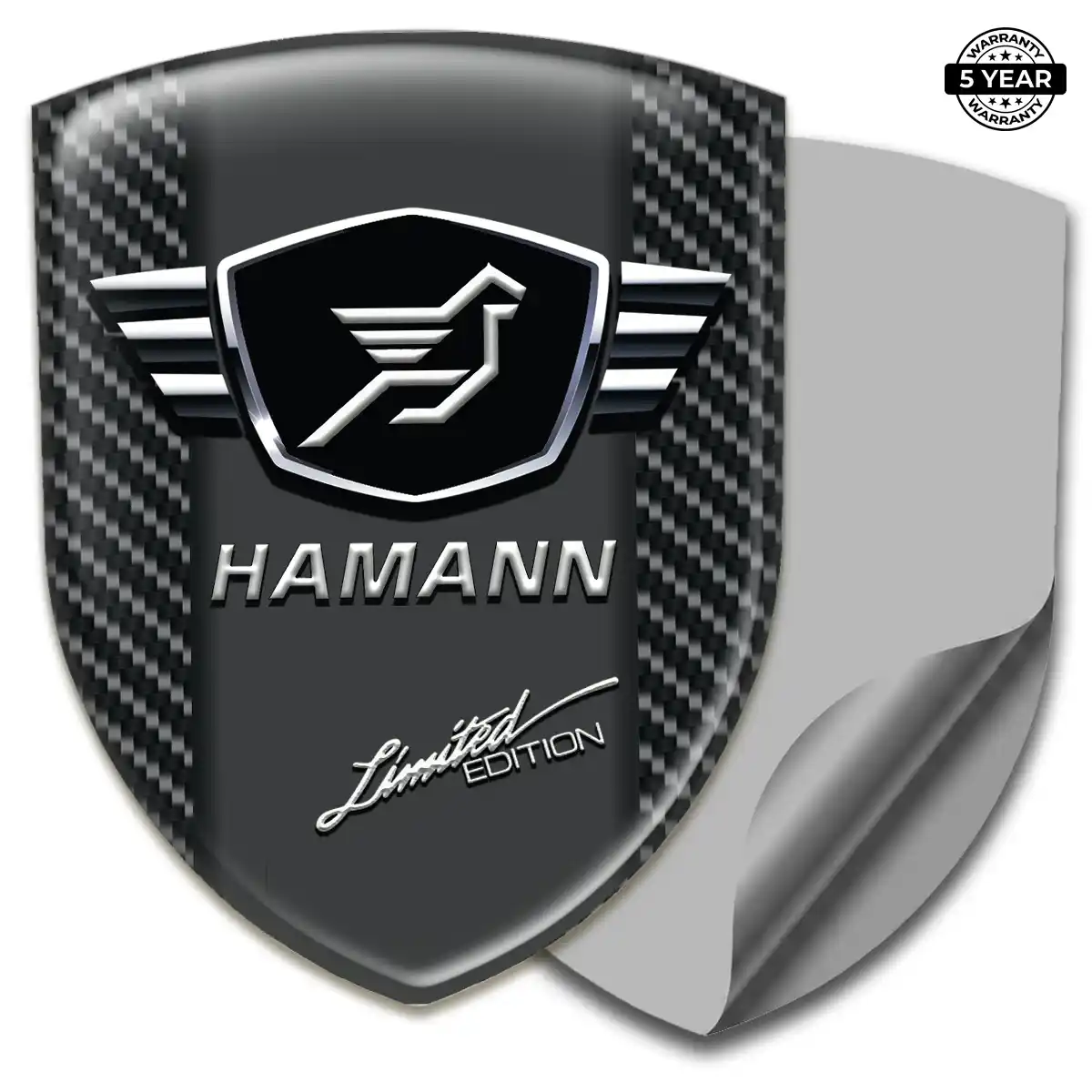 Hamman Emblem Logo Badge Resin Elite
