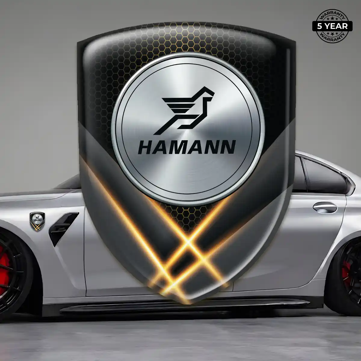 Hamman Emblem Logo Badge Signature Grade