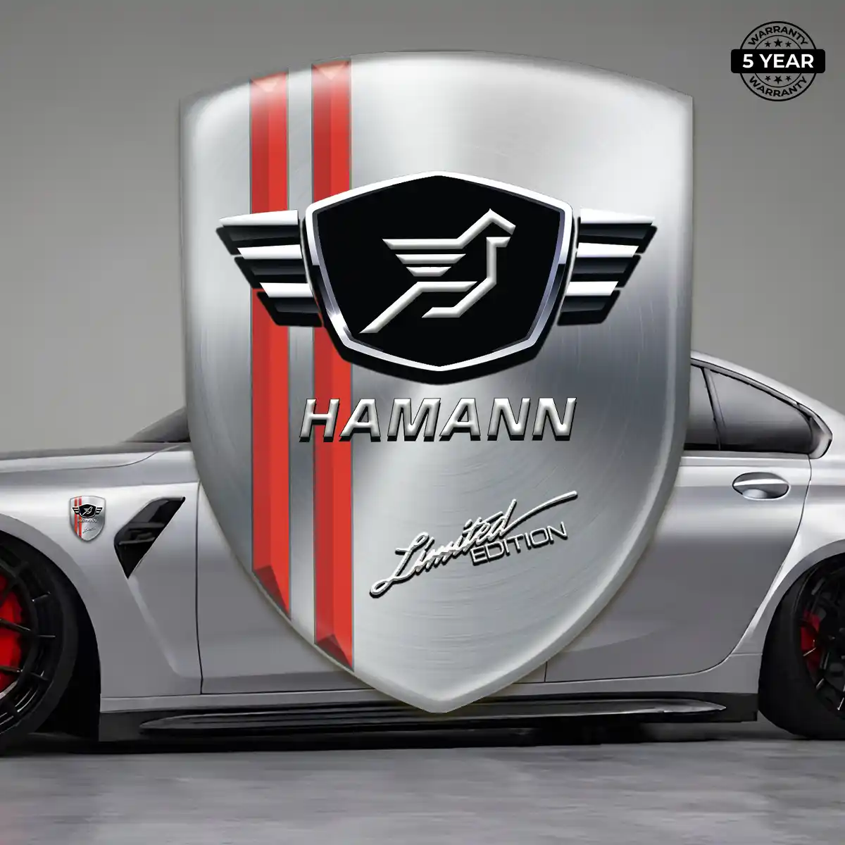Hamman Emblem Logo Badge Sleek Style