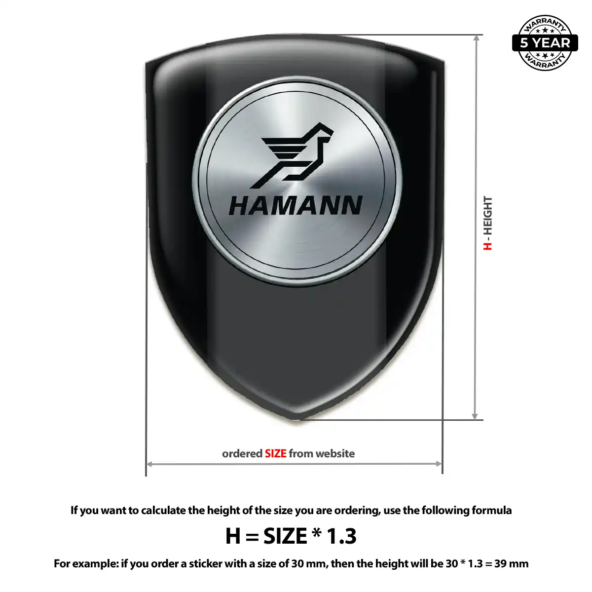 Hamman Emblem Logo Badge Superior Craft