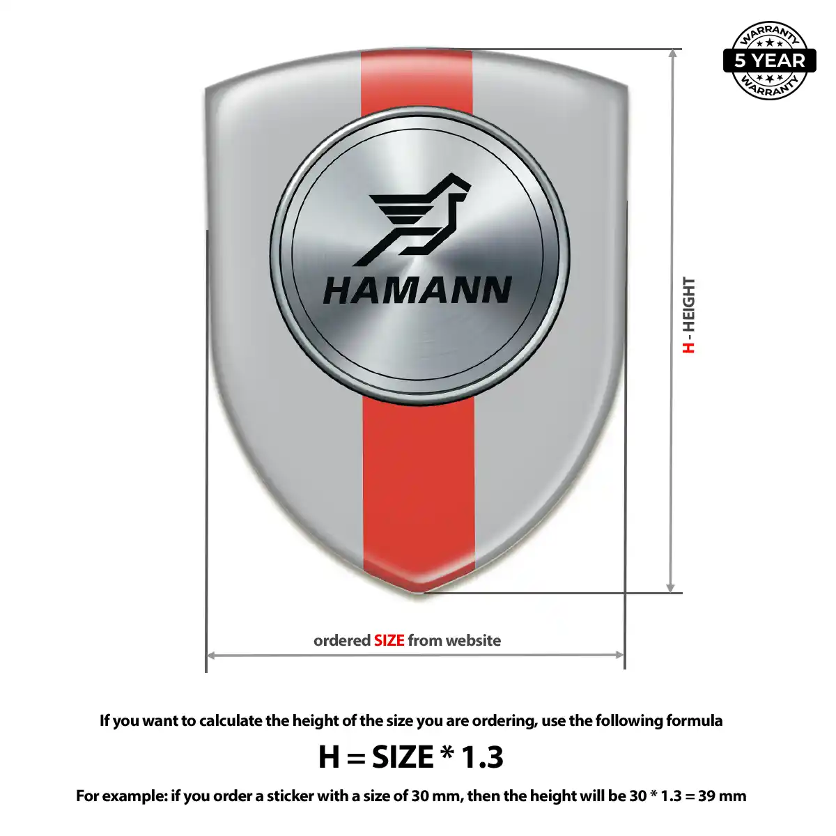 Hamman Emblem Logo Cabin Style