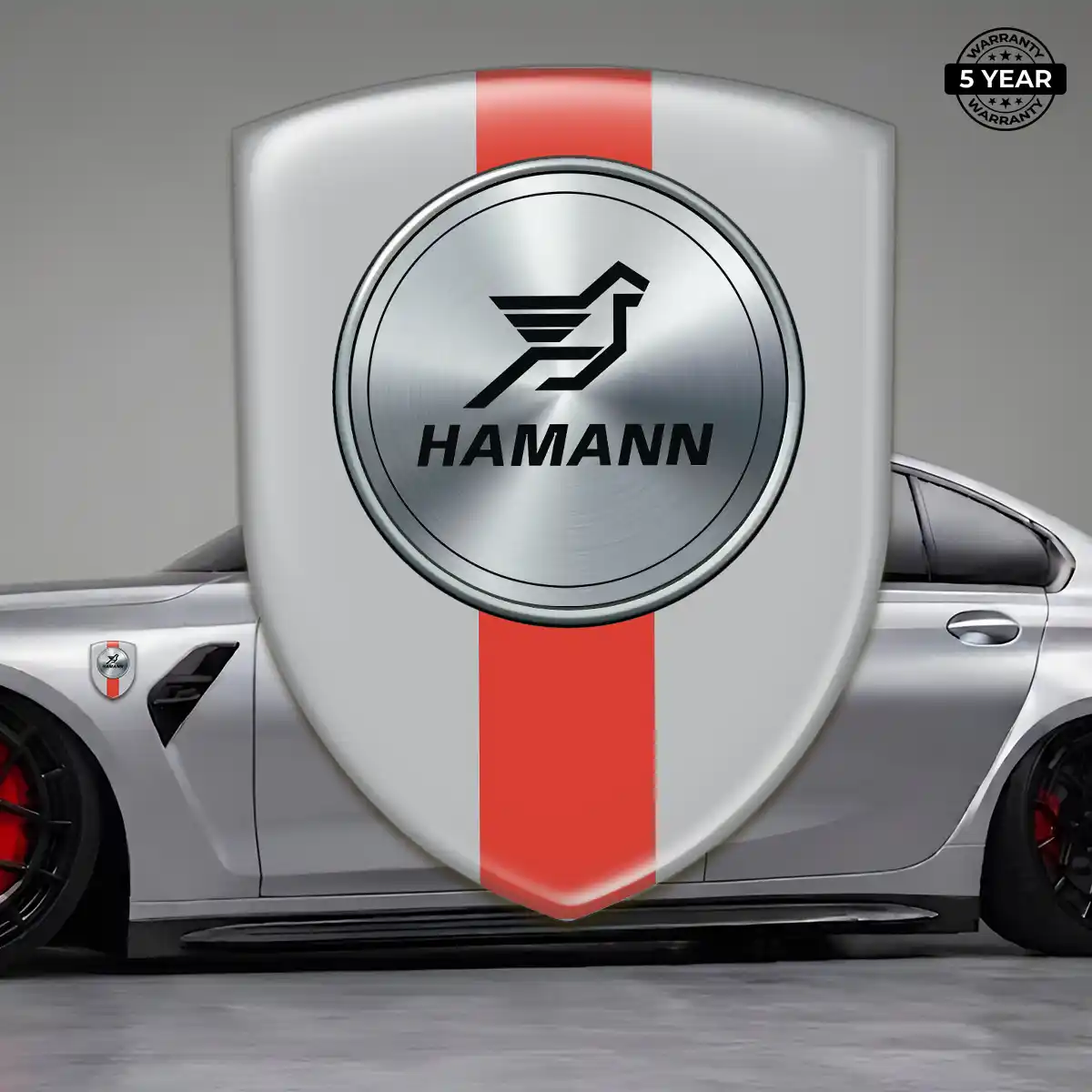 Hamman Emblem Logo Cabin Style