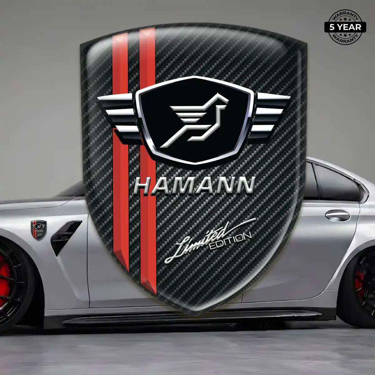 Hamman Emblem Logo Elite Finish