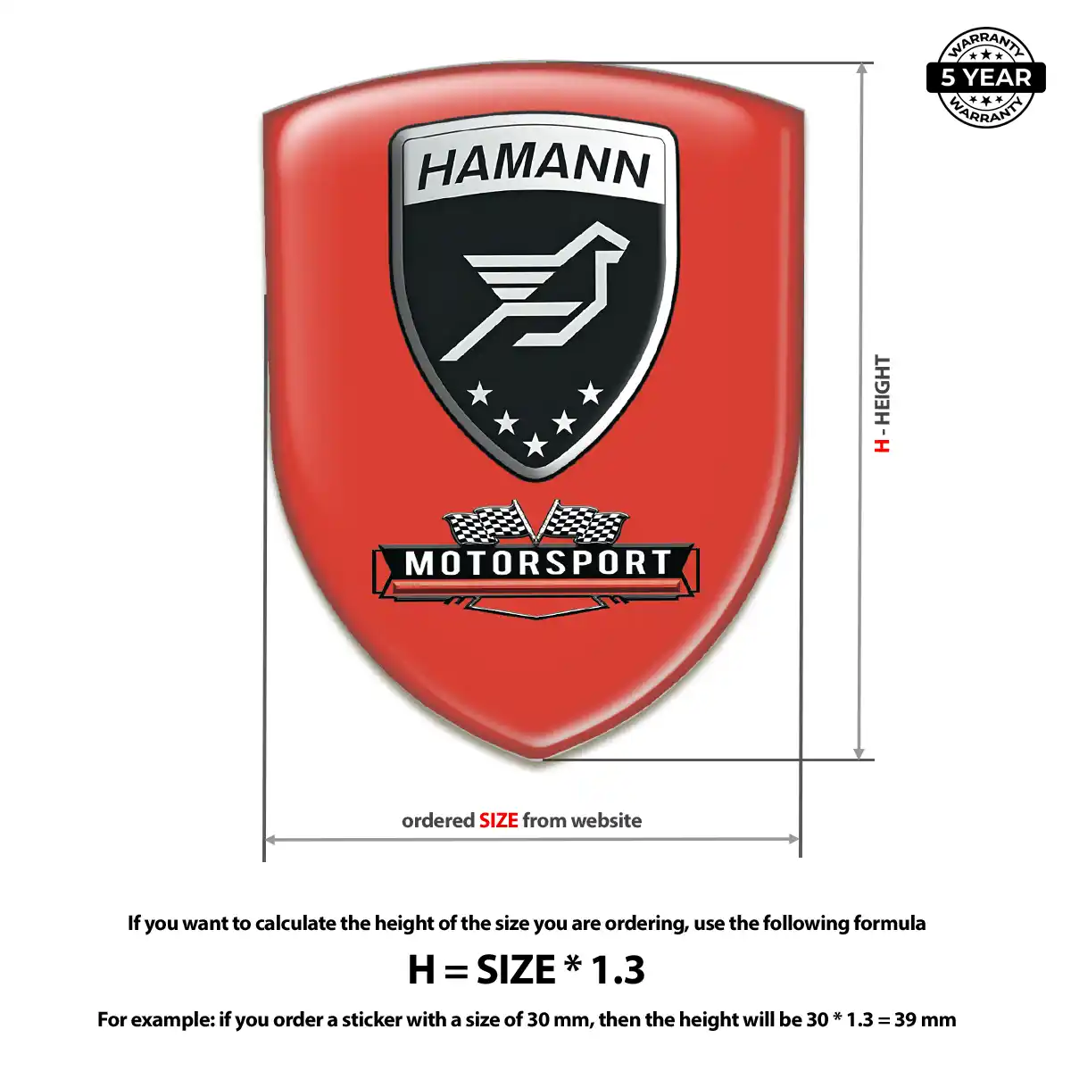 Hamman Emblem Logo Outer Style