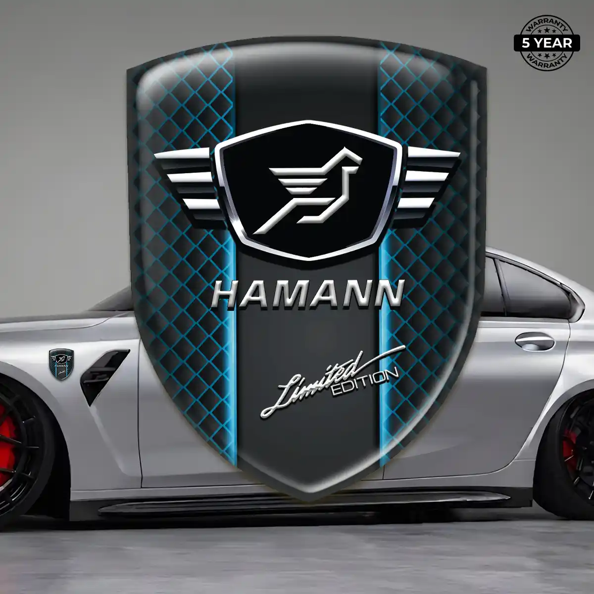 Hamman Emblem Logo Premium Dome