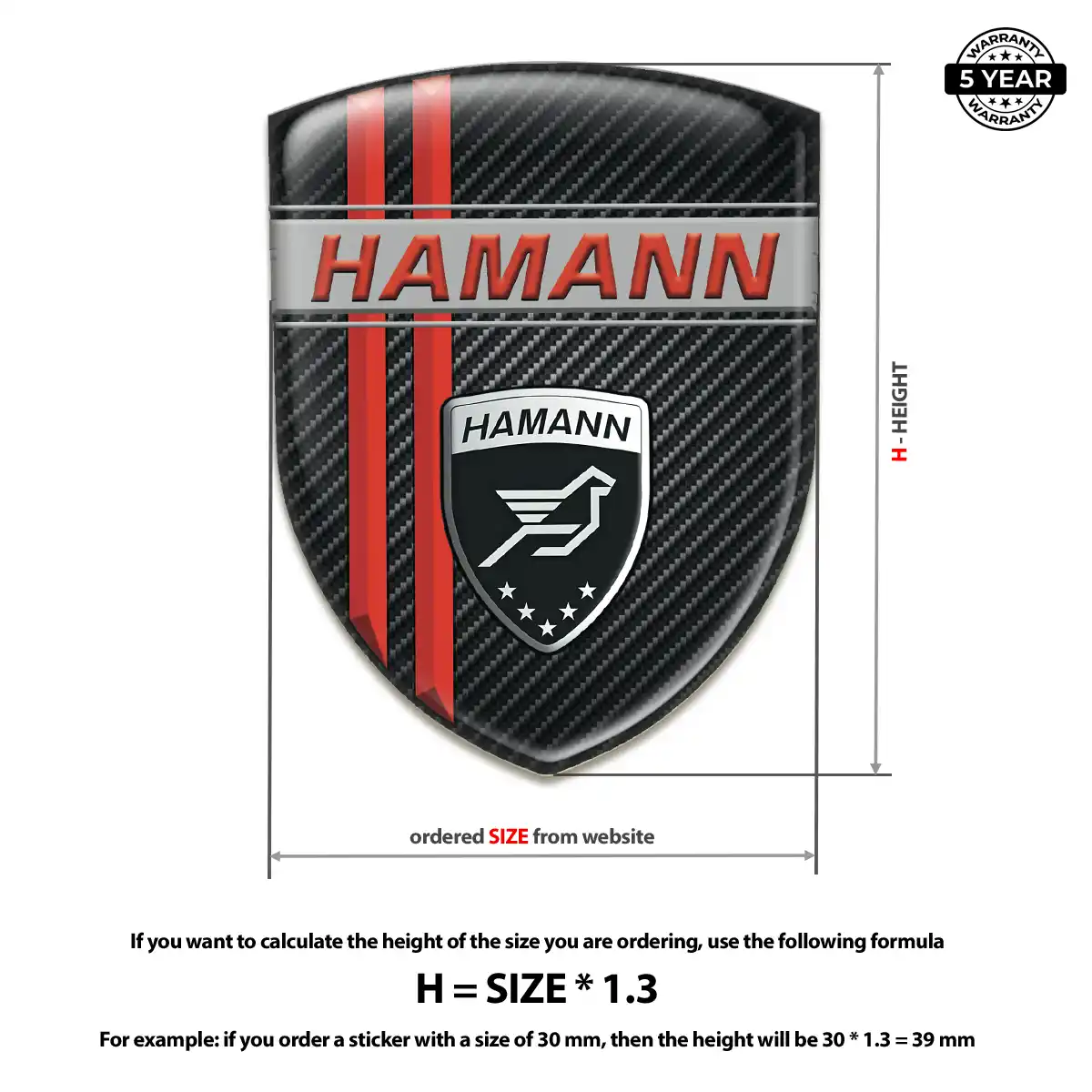 Hamman Emblem Logo Refined Design