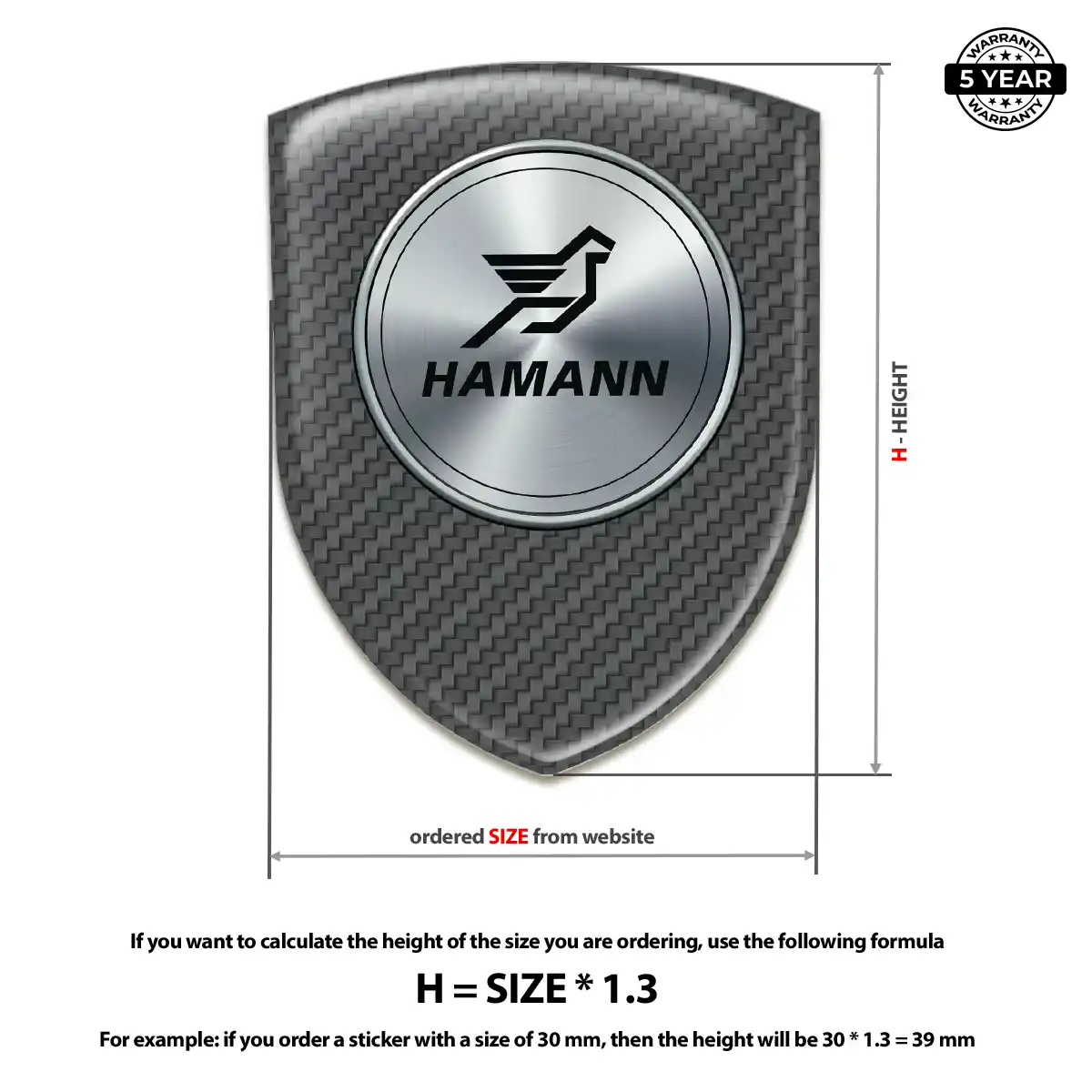 Hamman Emblem Logo Sleek Style