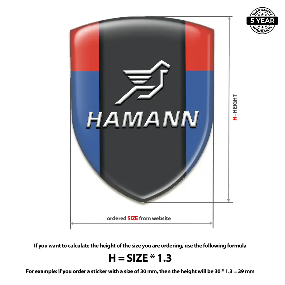 Hamman Emblem Shield Auto Tuning