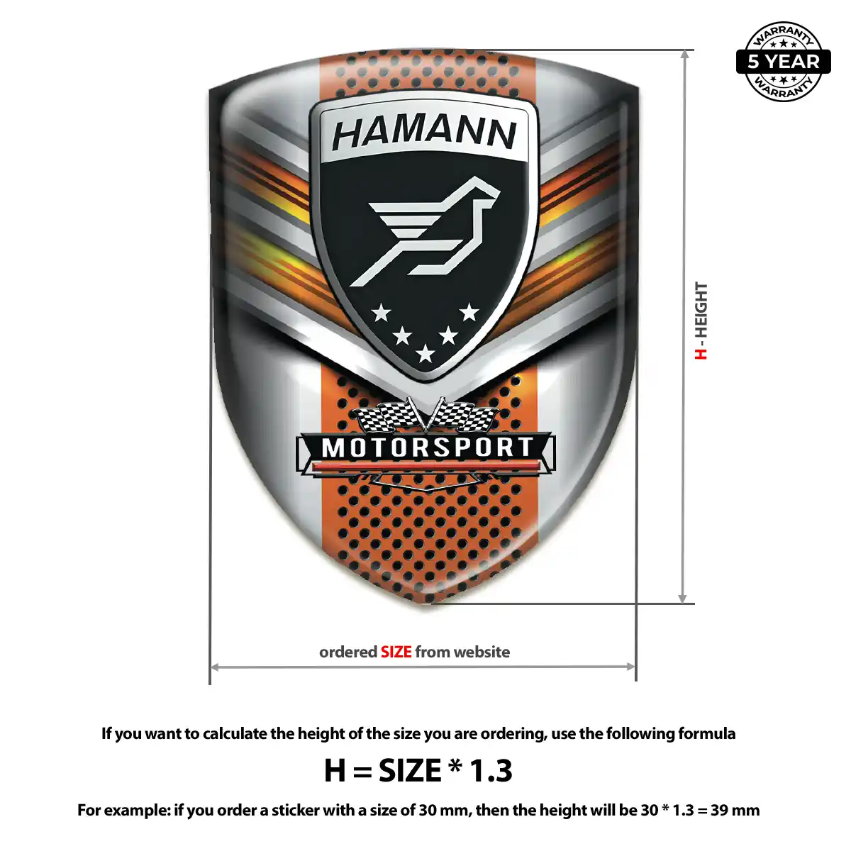 Hamman Emblem Shield Exterior Luxe