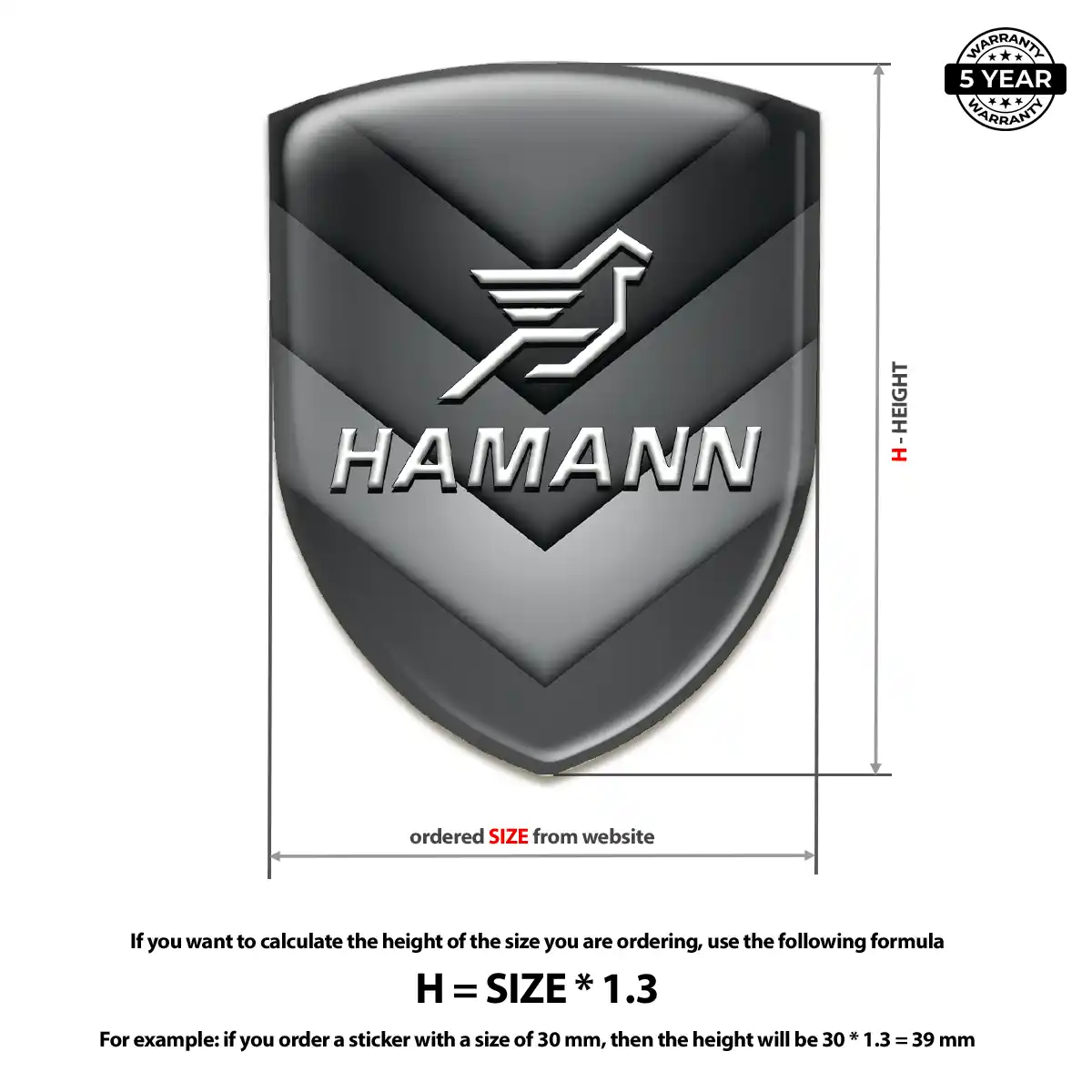 Hamman Emblem Shield Interior Luxe
