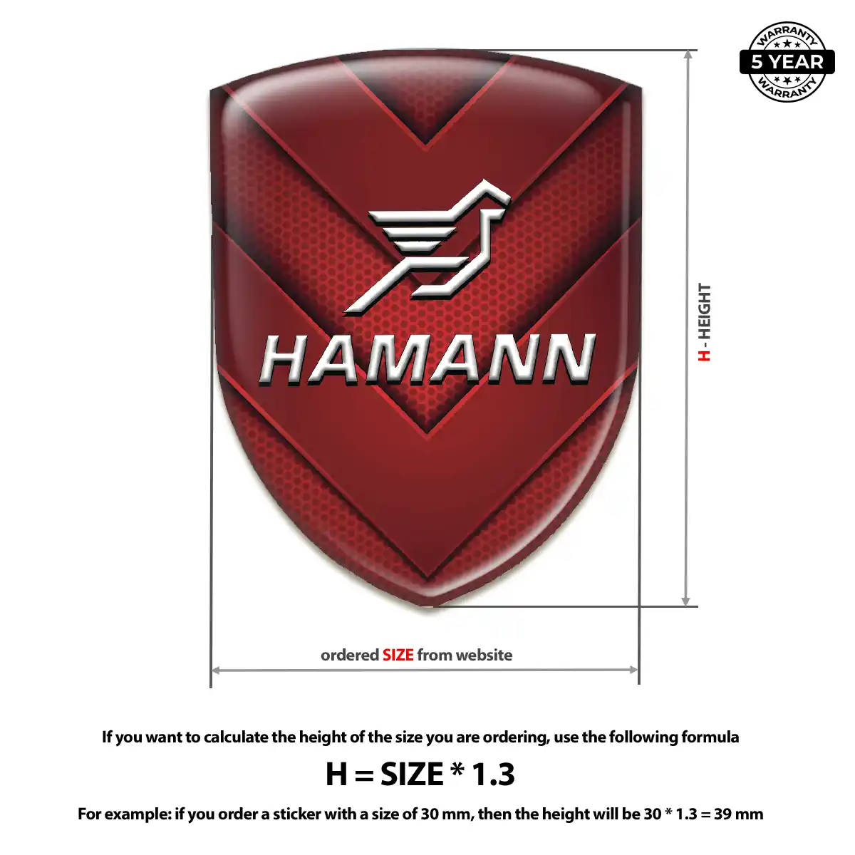 Hamman Emblem Shield Opulent Line