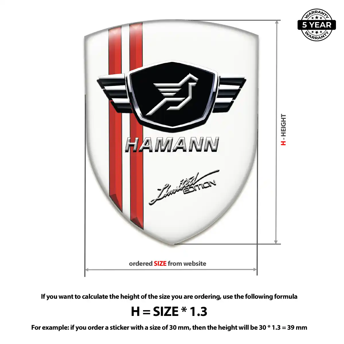 Hamman Emblem Shield Prime Quality