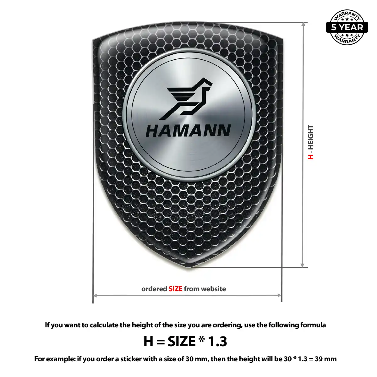 Hamman Emblem Shield Refined Design