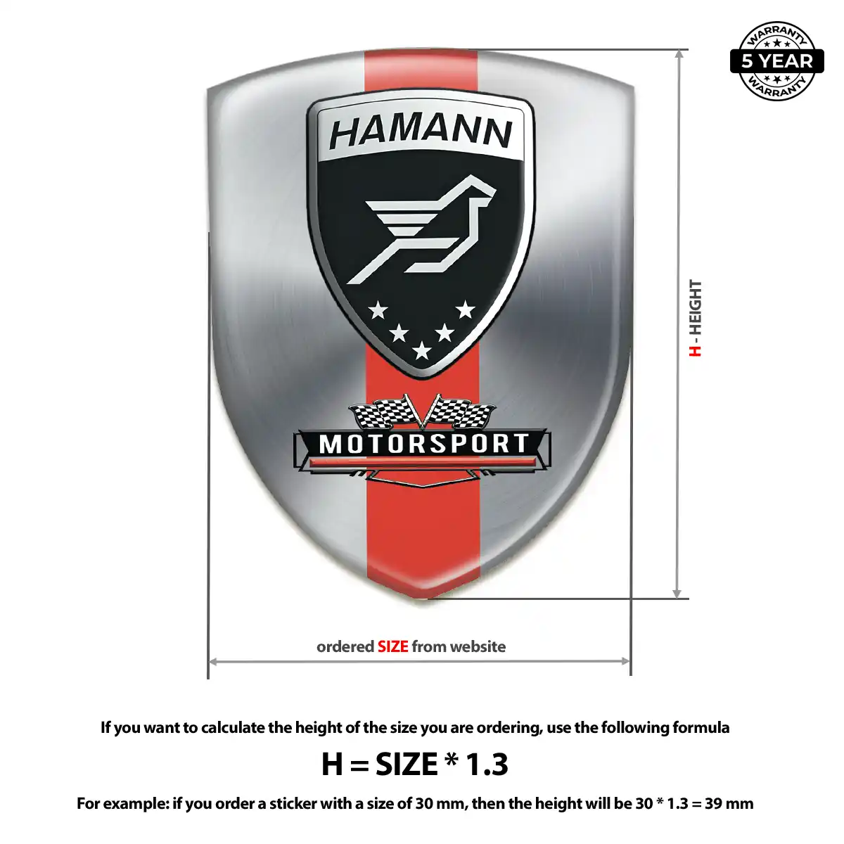 Hamman Emblem Shield Resin Elite
